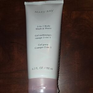 Mary Kay 2-In-1 Body Wash & Shave Gel - Pink and White